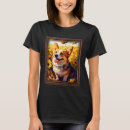 Search for corgi womens tshirts Sunflower