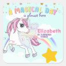 Search for cute rainbow unicorn stickers Pink