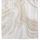 Search for white marble shower curtains Chic