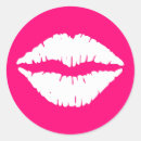 Search for lovely lips stickers Hot pink