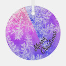 Search for frost christmas tree decorations Pink