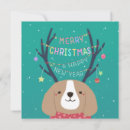 Search for beagle christmas invitations Puppy