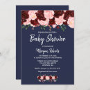 Search for navy burgundy baby shower invitations Pink