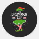Search for drummer stickers Xmas