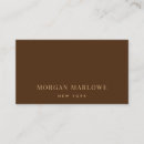 Search for bronze business cards Modern