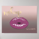 Search for gold lips posters Elegant