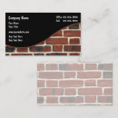 Search for brick layer business cards Construction