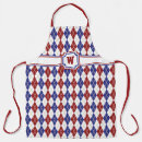 Search for argyle patterns aprons Blue