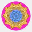 Search for blue chakra stickers Mandala