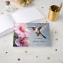 Search for hummingbird guest books Blue