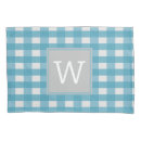 Search for blue plaid pillowcases Country