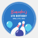 Search for cute bowling stickers Birthday