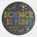 Search for science party stickers For kids