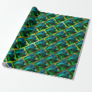 Search for optical illusion wrapping paper Green