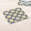 Search for yellow and grey coasters Daisies