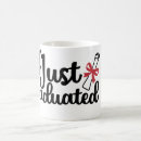 Search for diplomas mugs Typography