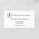 Search for shoe store business cards Apparel