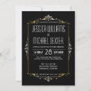 Search for 1920s wedding invitations Retro
