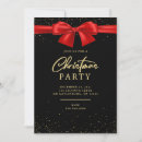 Search for red black christmas invitations Celebration