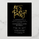 Search for all white party invitations Calligraphy script