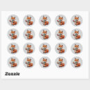 Search for woodland creatures stickers Cute fox