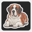 Search for saint bernard stickers Cartoon
