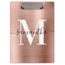 Search for rose gold clipboards Modern