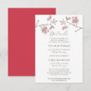 Search for artist reception invitations Flowers