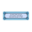 Search for royal blue return address labels Classic