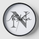 Search for monogram wedding art Black