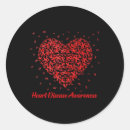 Search for heart disease awareness stickers Warrior