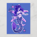 Search for retro mermaid postcards Fantasy