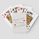 Search for tutor playing cards Appreciation