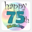 Search for 75 years stickers Anniversary