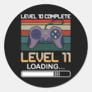 Search for eleven stickers Retro