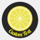 Search for slice of lemon stickers Food