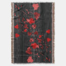 Search for black and red striped blankets Modern