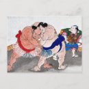 Search for sumo postcards Wrestling