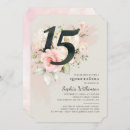 Search for mexican fiesta quinceanera invitations Watercolor