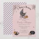 Search for goth baby invitations Witch