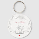 Search for white rabbit key rings Heart