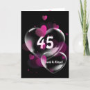 Search for 45th anniversary cards Heart