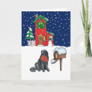 Search for newfoundland christmas cards Cute