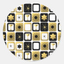 Search for black and white art deco stickers Glamourous