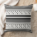 Search for grey star cushions Black and white