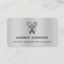 Search for racket business cards Instructor