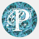 Search for monogram letter p stickers Bridal