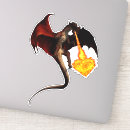 Search for valentine dragon stickers Heart