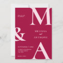 Search for magenta wedding invitations Elegant