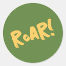 Search for funny animal birthday stickers Dinosaur